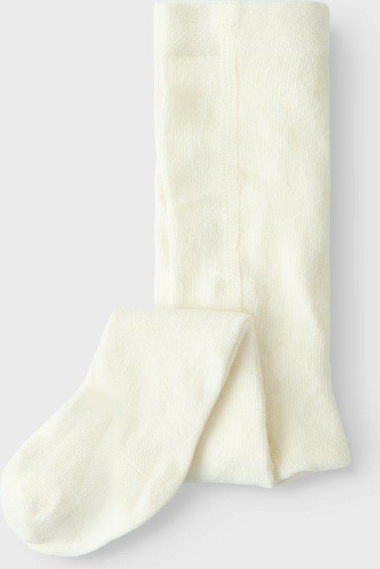 LIL' ATELIER NAME IT NBNFUNA PANTYHOSE LIL - Baby - White - Cotton/Polyamide/Elastane - 80%/17%/3% - Spring/Summer 2025