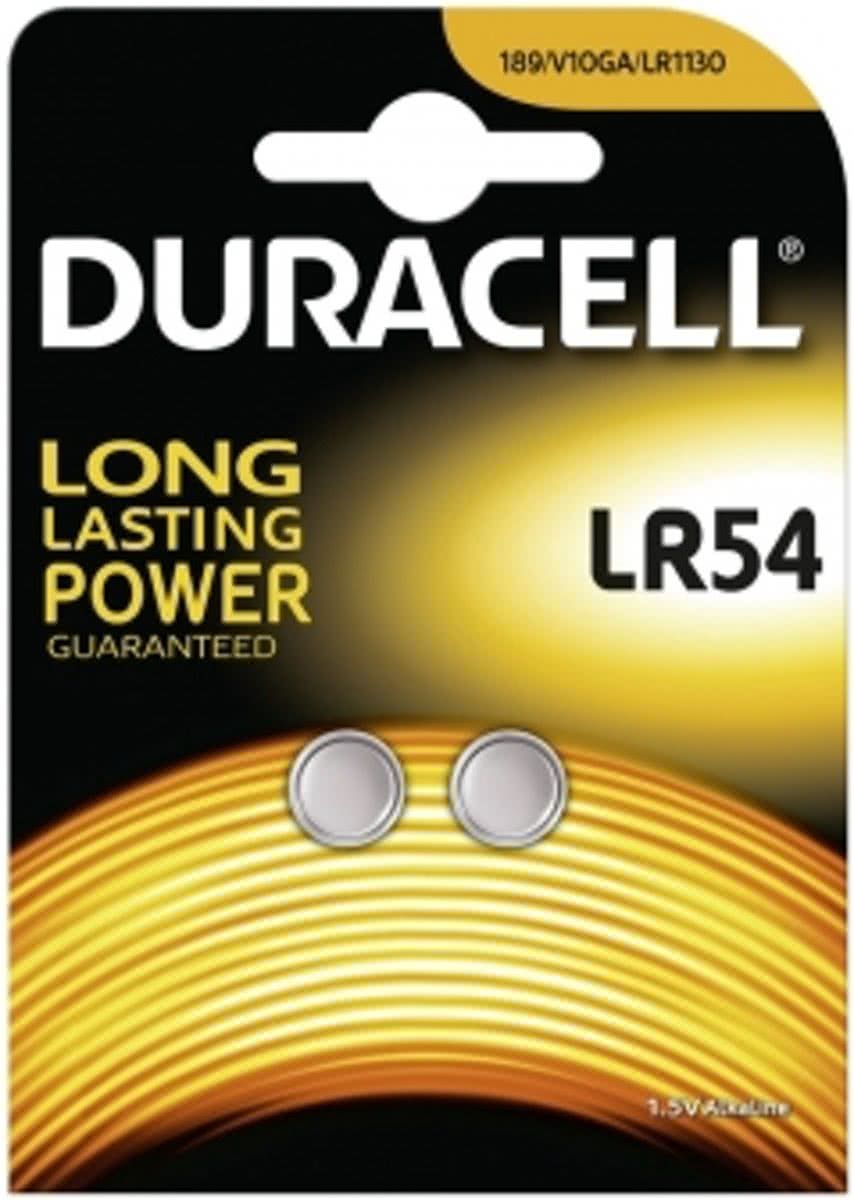 Duracell 189 LR54 10GA 1131 Batterijen - 10 stuks
