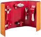 L’Atelier du Vin Oeno Collection Nomad Deluxe Marron/Chrome/Rouge