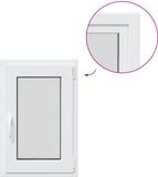vidaXL - Vast raam - Links binnendraaiend - 40 x 70 cm - PVC en Glas