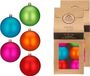Inge-glas Inge Christmas Goods kerstballen - 26 stuks - gekleurd - kunststof - 6 cm