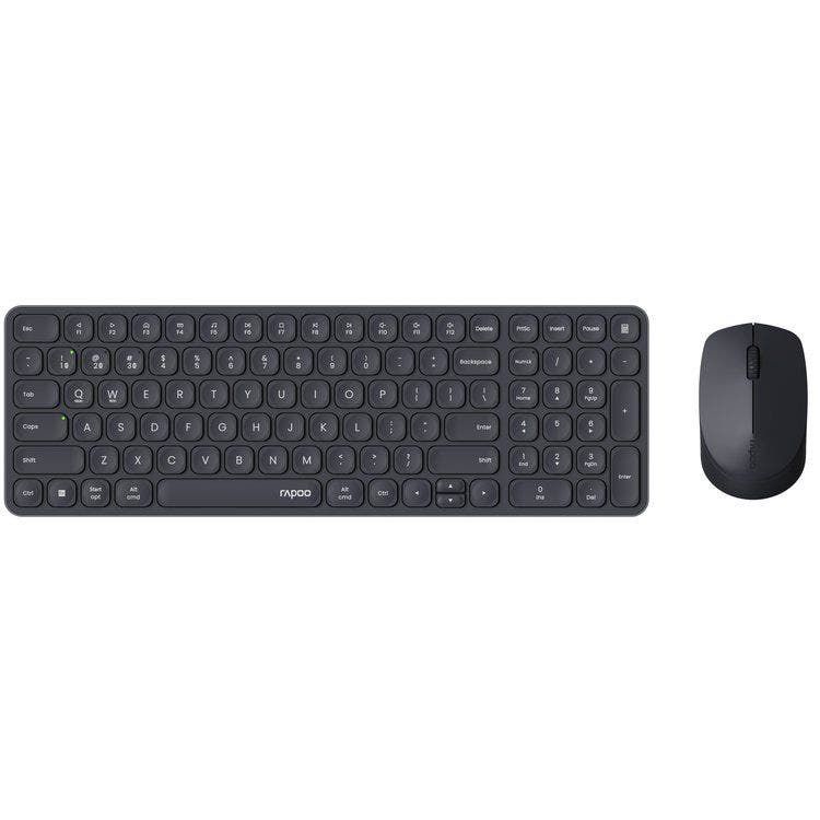 Rapoo 9310M - Toetsenbord + Muis Combo - Zwart - QWERTY (NL)