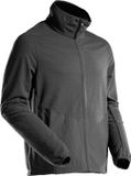 Mascot Customized Microfleece trui met rits 22803-639 - Zwart - XL