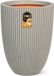 Capi Europe Vase élégant bas Groove NL - 34x46 - Couleur béton