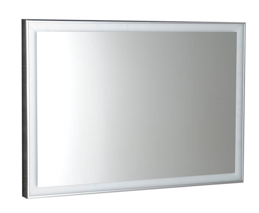 Sapho Luminar spiegel met LED verlichting 90 x 50 cm zilver