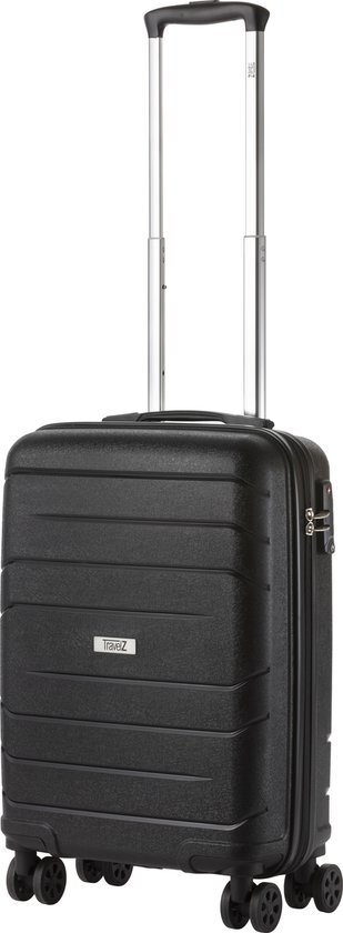 Travelz Trolley zwart 55 cm