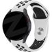 Bandz Withings Scan Watch 2 - 42mm Sportarmband 'Deluxe' (Weiß/Schwarz)