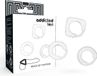 Addicted Toys Set met 3 penisringen, transparant