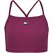 Tommy Hilfiger Tjw Strappy Badge Top Valley Grape Maat: XL