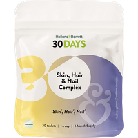 Holland & Barrett 2+1 gratis 30DAYS Skin, Hair & Nail Complex - 30 tabletten