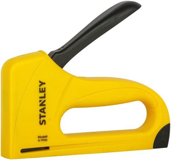 Stanley 6-TR35 Serie - Handmatige Hefboom Tacker - Ergonomische Greep - Lichtgewicht Aluminium - Heavy Duty