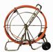 ATM 770960 - Rail de guidage en fibre de verre avec support Ø 900 mm, longueur 60 m, Ø 9 mm