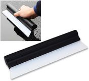 Essuie-glace en silicone - Essuie-glace de station de lavage automobile - 10,54 pouces - Essuie-glace automobile - Lame d'eau en silicone - Essuie-glace d'eau de nettoyage en T-bar - Convient aux voitures et aux camions - 26,5 cm - Noir