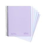 Navigator | Gelinieerd notitieboek, A4, extra harde omslag, lavendel