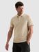 PME Legend Polo shirt in piqué with stretch and flight pocket beige