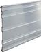 Green-Split Borderranden 10-14 cm Zilvergrijs Staal 100 cm