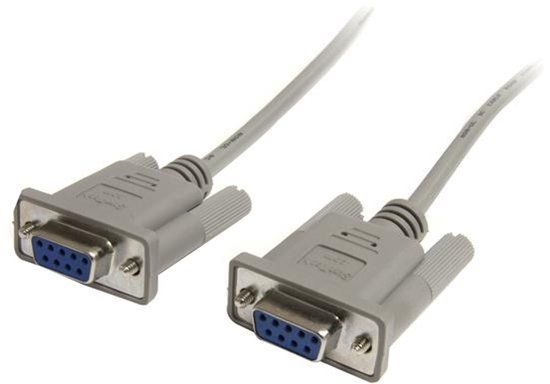 StarTech 1,8m seriële DB9 straight through kabel - F/F