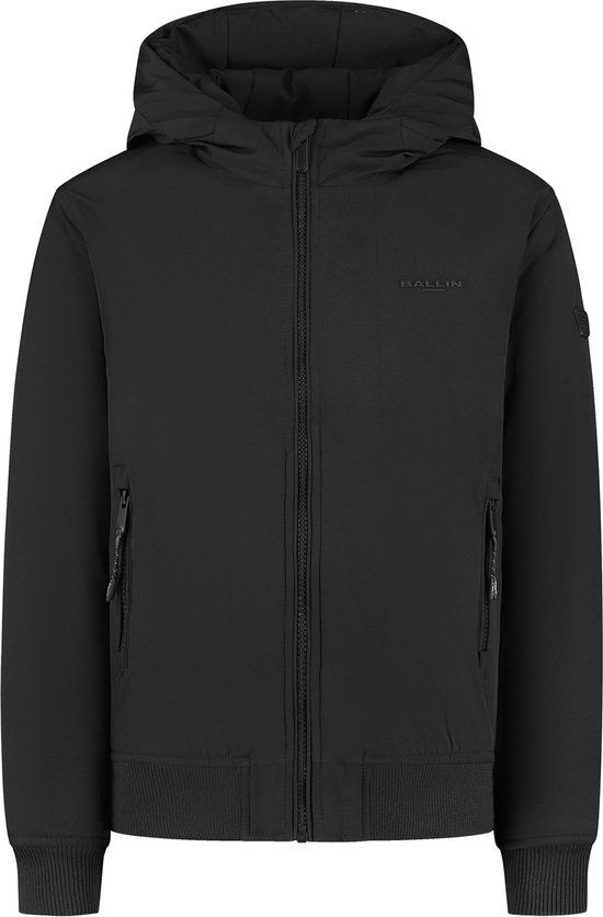 Ballin Amsterdam Jongens Regular fit Padded Jacket Black Maat 10