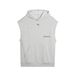 PUMA Grafische mouwloze trainingshoodie voor heren 3XL, Light Gray Heather