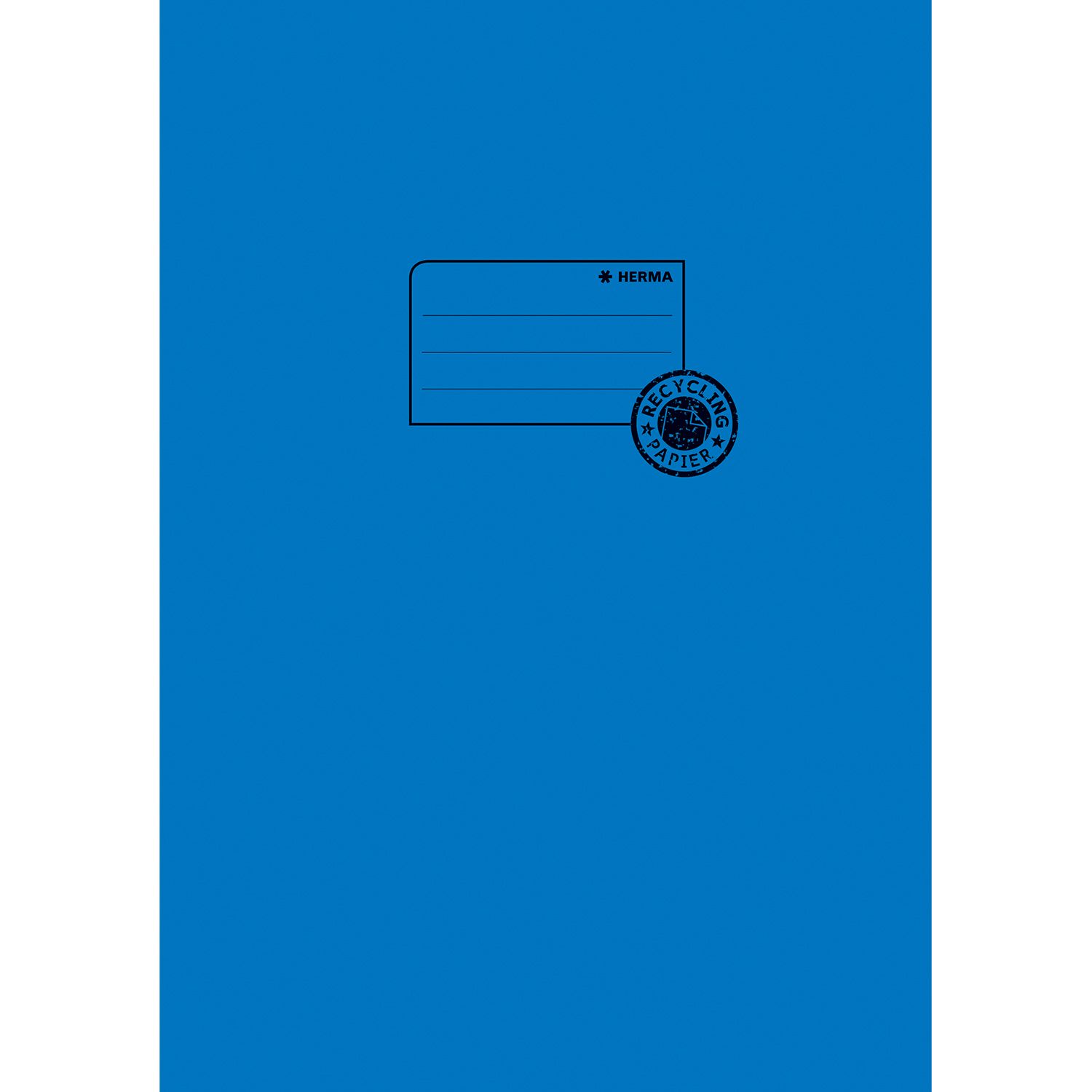 175 Panda 175 Exercise book cover paper A4 dark blue 100% wastepaper