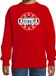 Bellatio Decorations Have fear Austria is here sweater met sterren embleem in de kleuren van de Oostenrijkse vlag - rood - kids - Oostenrijk supporter / Oostenrijks elftal fan trui / EK / WK / kleding 98/104