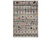 Safavieh Adirondack Collectie ADR204 Marokkaanse Boho Geweven Rechthoek Tapijt, Lichtgrijs/Fuchsia, 155 x 229 cm