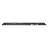 Apple Magic Keyboard Numeric avec Touch ID QWERTZ Suisse Noir, Argent