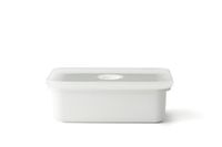 Honeyware 87005 Voorraadpot/botervloot/mini-ovenschaal, plat, met aroma-deksel, maat S - 0,42 l - 15 x 10 x 6 cm