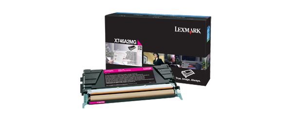 Lexmark X746A2MG Magenta Toner Cartridge