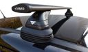 Farad Dakdragers geschikt voor de Mercedes CLA Coupe vanaf 2013 met fixpoints - Aluminium - Hoog laadvermogen 100kg - Wingbar Zwart