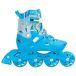 FlyingEagle Patins à roulettes enfant Cosmo réglables (Bleu - 32-36)