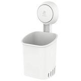 TAILI Zuignap Tandenborstelhouder Wandmontage, Power Lock Badkamer Douche Organizer voor Elektrische Tandenborstels, Tandpasta, Scheerapparaat, Scheermes en Make-up Borstel, Geen Boor of Nagel Nodig