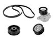 GATES Kit de courroie d'accessoire pour OPEL: Astra, Zafira, Meriva, Signum, Corsa, Vectra & VAUXHALL: Astra, Meriva, Zafira (Ref: K025PK1453)