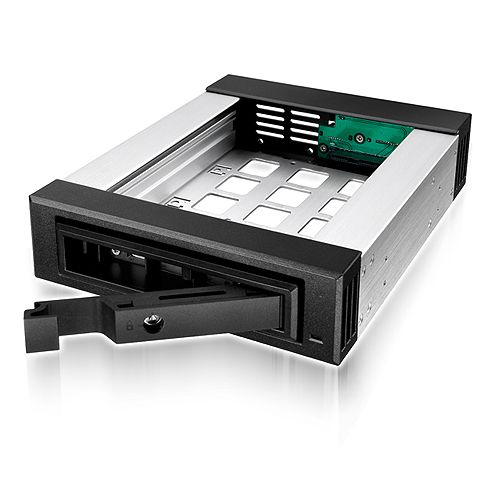 ICY BOX IB-129SSK-B - Drive bay panelen - Zwart