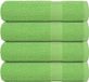 vidaXL FROGN Douchehanddoeken 4 st 70x140 cm 360 g/m² vert pomme