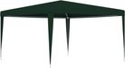 vidaXL Tente de réception professionnelle 90 g/m² 4x4 m vert