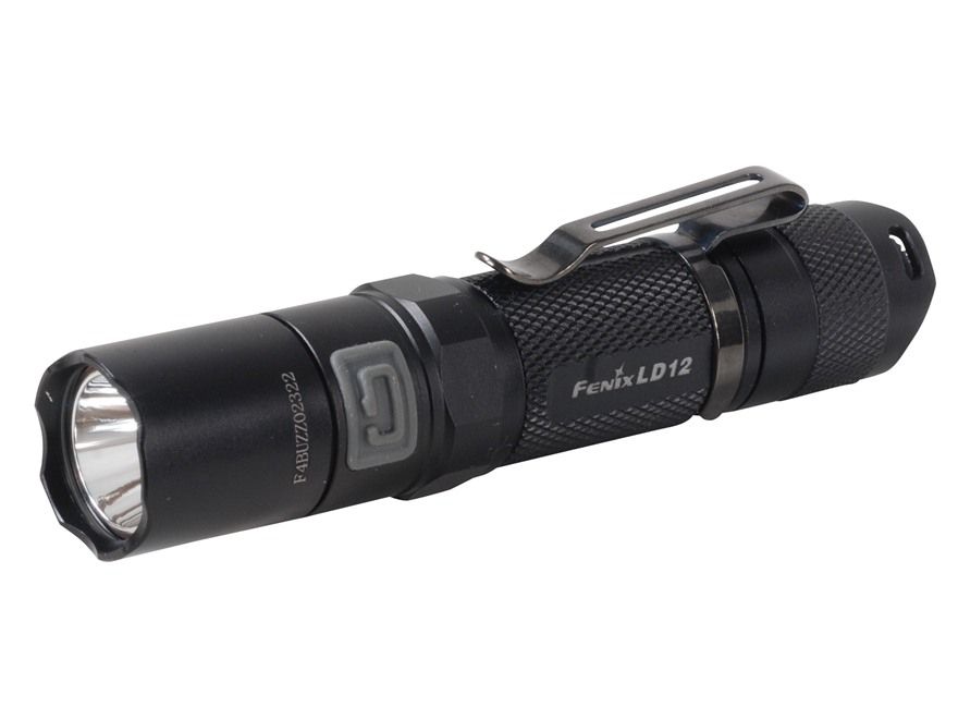 Fenix LD12 Zwart Zaklantaarn