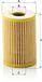 MANN-FILTER Oliefilter HU 610 x