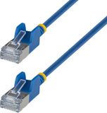 StarTech.com 80cm Ultra Dunne Cat6a Netwerkkabel, Blauw