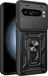 Techsuit Hoesje geschikt voor Google Pixel 9 Pro XL - Camshield Back Cover - Zwart