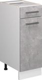 Vicco R-Line Apotheekkast – 30 cm, WB Eik Beton