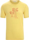 Icebreaker Tech Lite II Giant Ferns SS Tee Men - Geel