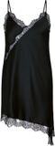 Hunkemöller Slipdress Asymmetric Zwart