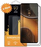 MobyDefend 2-Pack Screenprotectors - Gehard Glas - Zwarte Randen - Geschikt voor Motorola Edge 50 Ultra