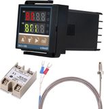 Shenzhen Haorui Industrial Technology Co., Ltd. Contrôleur PID numérique Thermostat intelligent avec relais SSR 40A Thermocouple de type K