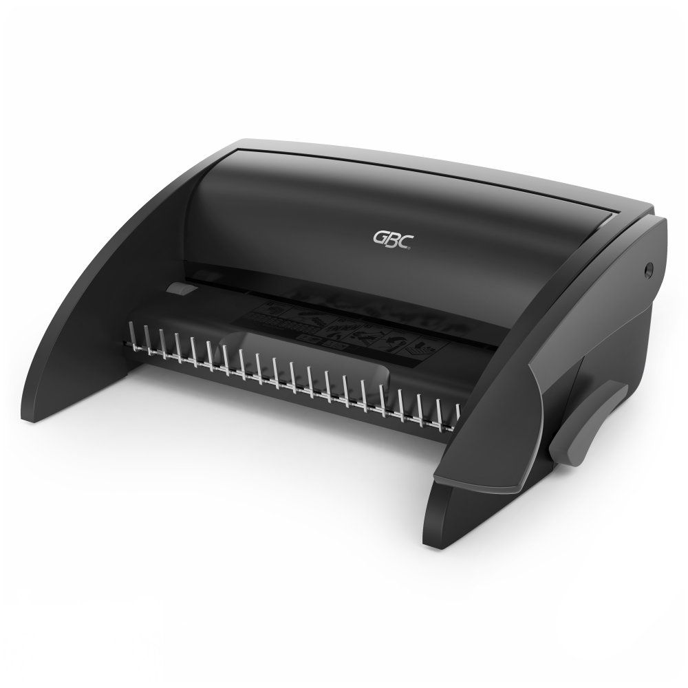 GBC CombBind C100 Pons-Bindmachine voor Plastic Bindruggen - Zwart