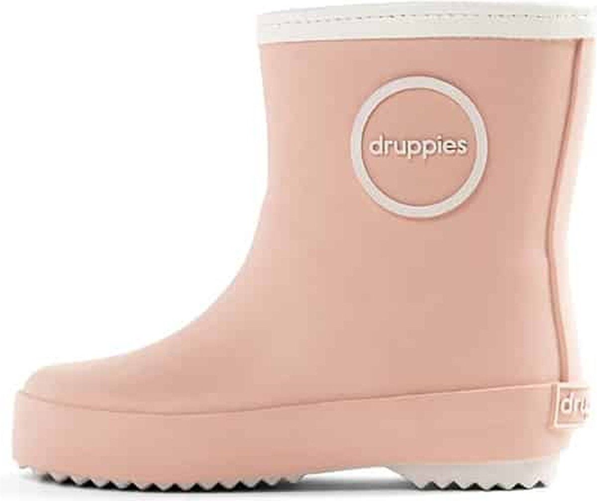Druppies Regenlaarzen - Newborn Boot - Roze - Maat 22 - 8719747387153