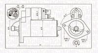 MAGNETI MARELLI Starter 063721135010