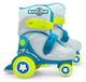 STAMP Skids Control Explore Patins réglables, 4 roues, taille 23-26, bleu
