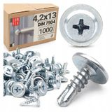 Lun Fix Zelfborende Metaalschroeven 4,2x13mm Platte Kop 1000 Stuks